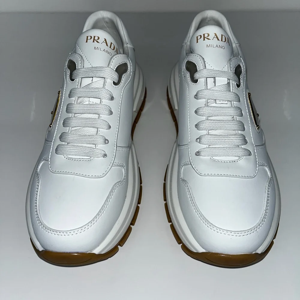 Prada Prax Sneakers in White Size 41 - Picture 3 of 6